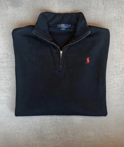 Quarter zip ralph laurren - quarter-zip, noir