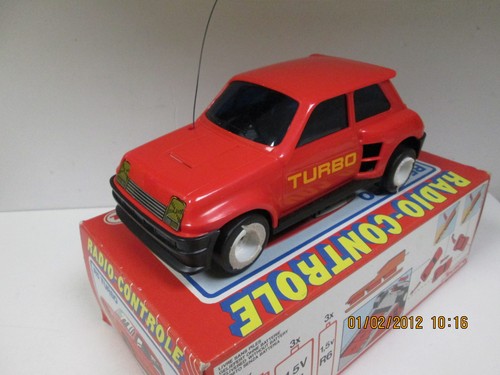 Renault turbo rouge red - 5,
