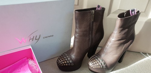 Bottines cuir pourquoi - bottines,