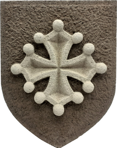 Croix occitane blason - blason, 2