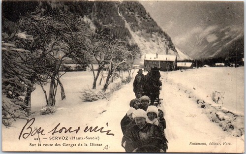 Servoz sur la - route, des