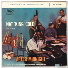 Nat KING COLE  and his trio      After Midnight     7" 45 tours EP