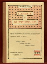 Eléments d'Automobile, Baudry