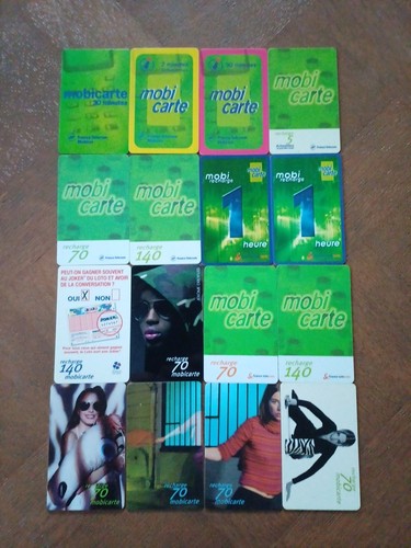 Mobicartes différentes - 16,