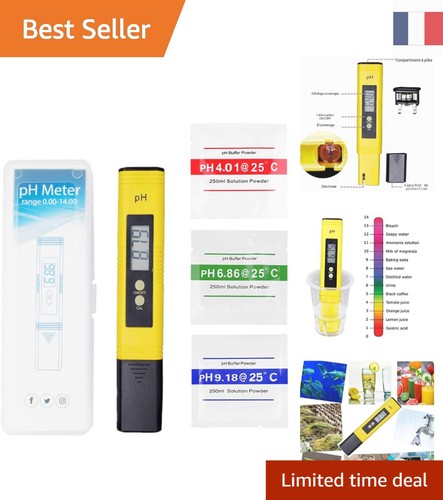 Mètre numérique avec - ph,