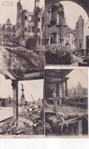 Lot postcards - of, 4