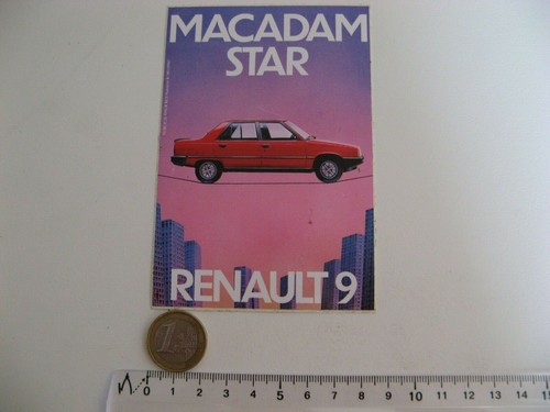 Autocollant renault macadam - renault, 9