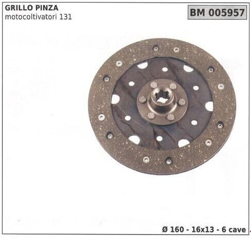 Disque embrayage pour grillo - disque, d'embrayage