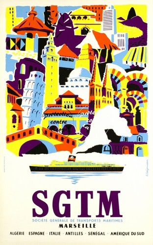 Sgtm paquebot rlja poster - paquebot,