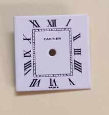 Cadran pour montre Cartier carré neuf