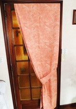 Paire double rideaux avec galon fronceur