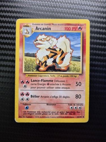 Cartes pokémon arcanin - cartes,