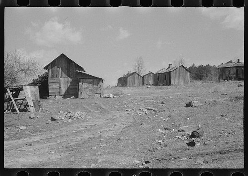 Photo 1930s rural shacks - photo:1930s,