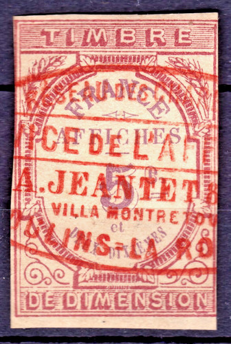 Timbre france fiscaux - france,