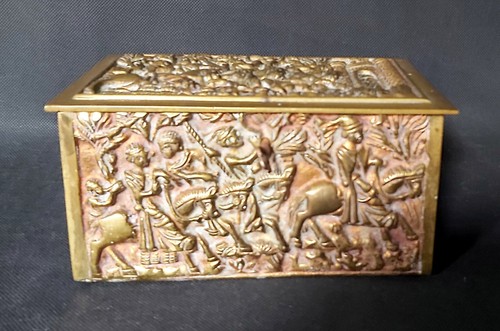 Coffret bronze boîte - boîte, à