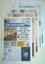 LE FIGARO N°20 937 du 25/11/2011 - Curiosity vers Mars / Suppl. Horlogerie