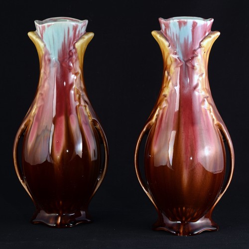 Paire vases barbotine cm - barbotine,
