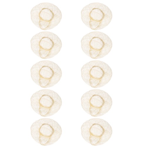 Chapeaux paille miniatures - 10,