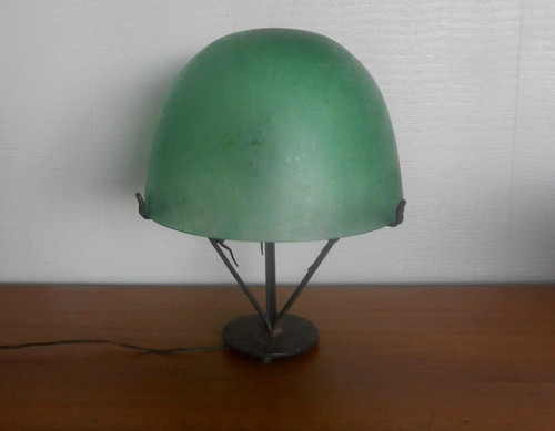 Ancienne lampe champignon art - champignon,