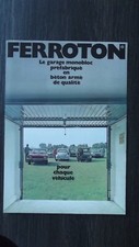 BROCHURE CATALOGUE GARAGE FERROTON - CAPRI - 2CV - COX - UNIMOG - VW 181