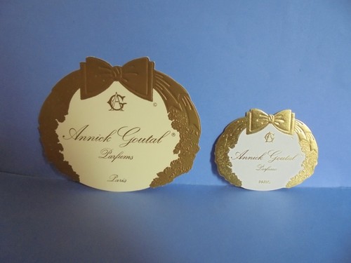Annick goutal 2 cartes - ,