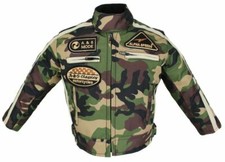 Enfants Blouson Moto Motard Veste Racing Coupe-Vent Quad Rocker Veste