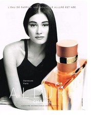 PUBLICITE ADVERTISING  1999    CHANEL eau de parfum Allure