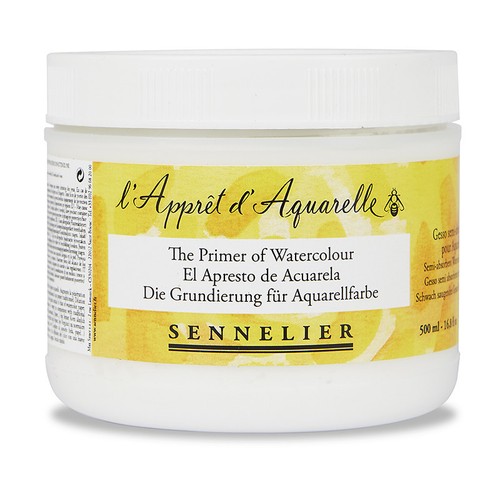 Apprêt peinture aquarelle - apprêt,