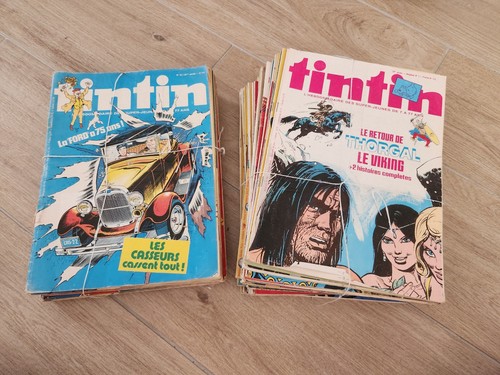 Lot journaux tintin le - lot,