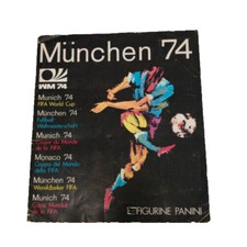 ALBUM PANINI MUNCHEN 74 1974 COMPLET FULL ORIGINAL