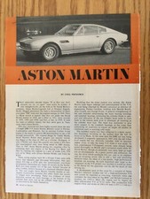 AM30 Article Aston Martin 1970