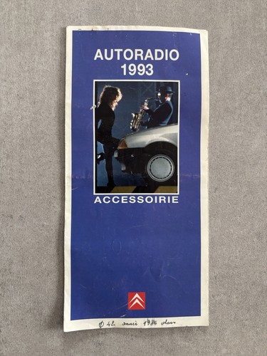 Ancien dépliant sur les - ancien,