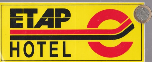 Autocollant hôtel etap - autocollant.,