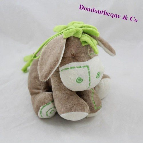 Peluche âne inware marron - âne,