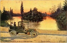 PC ADVERTISEMENT DION-BOUTON AUTOMOBILE (a57346)