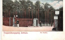 Carte Postale Du Champ D'Exercice Militaire De Zeithain À La Porte Nord