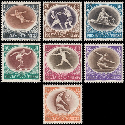 Pologne poland 871 - pologne, 1956