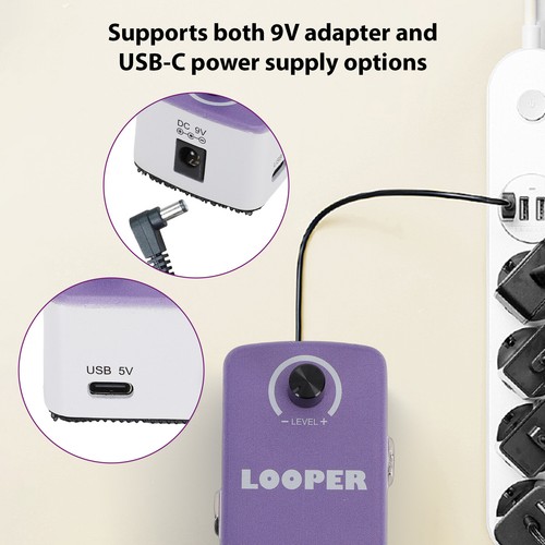 Pédale mini looper - mini, pour