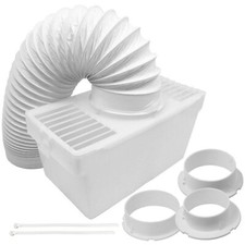 Kit universel de condensateur de tuyau de ventilation pour sèche-linge avec 3...