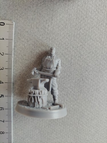 The blacksmith miniature - the,