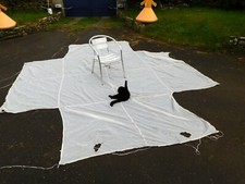 GRAND PARACHUTE AERAZUR TYPE 915 ....  daté 1962 ..... à voir  !!!!!!!!!!