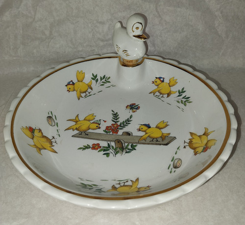 Assiette bouillie ancienne - ,