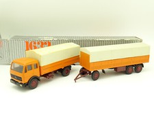 Conrad 1/50 - Mercedes 1632 1932 Porteur + Remorque Lastzug Orange