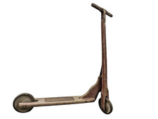 Ancien jouet jeu - ancien, trottinette