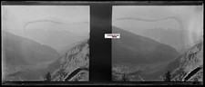 Montagne, Plaque verre photo