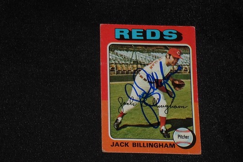 Jack billingham 1975 topps - jack,