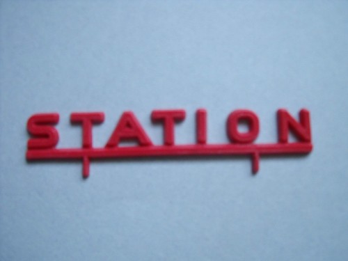 Garage enseigne station - ,