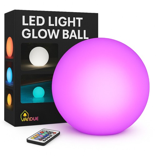 Boule lumière led - boule, de