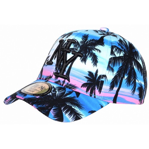 Casquette palmiers bleu - casquette, ny