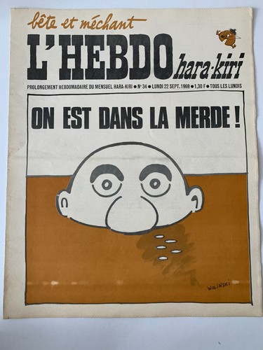 Hara kiri hebdo du - n°34,